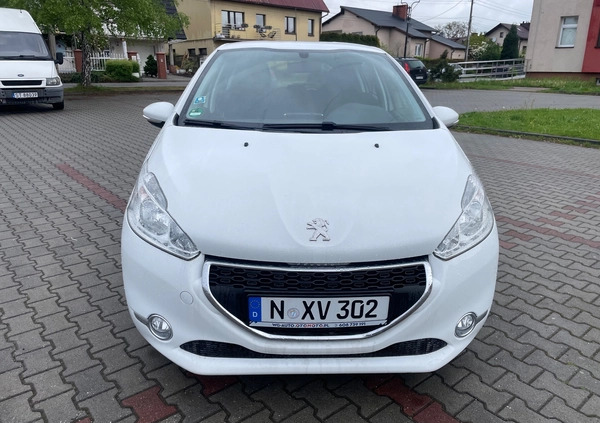 Peugeot 208 cena 20900 przebieg: 163000, rok produkcji 2013 z Tychy małe 56